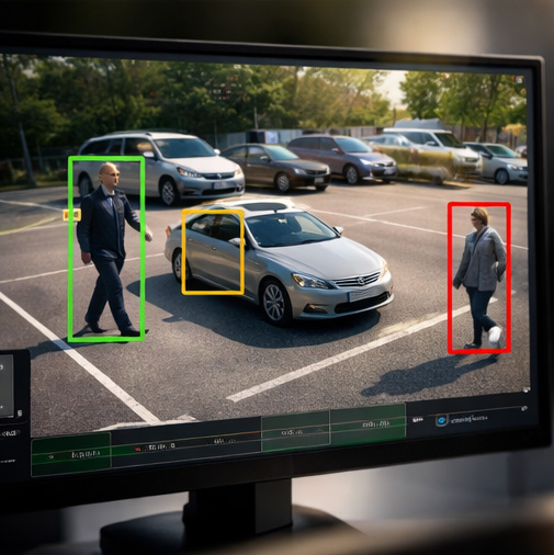 Kennzeichenerkennung mit Videoanalyse zur automatisierten Zufahrtskontrolle