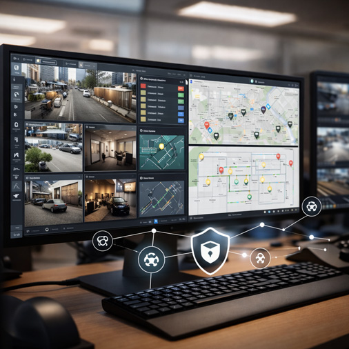 KI-gestützte Videoanalyse zur Erkennung von Personen, Fahrzeugen und Objekten